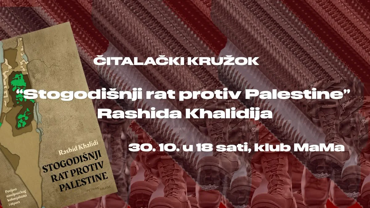 Čitalački kružok - Stogodišnji rat protiv Palestine