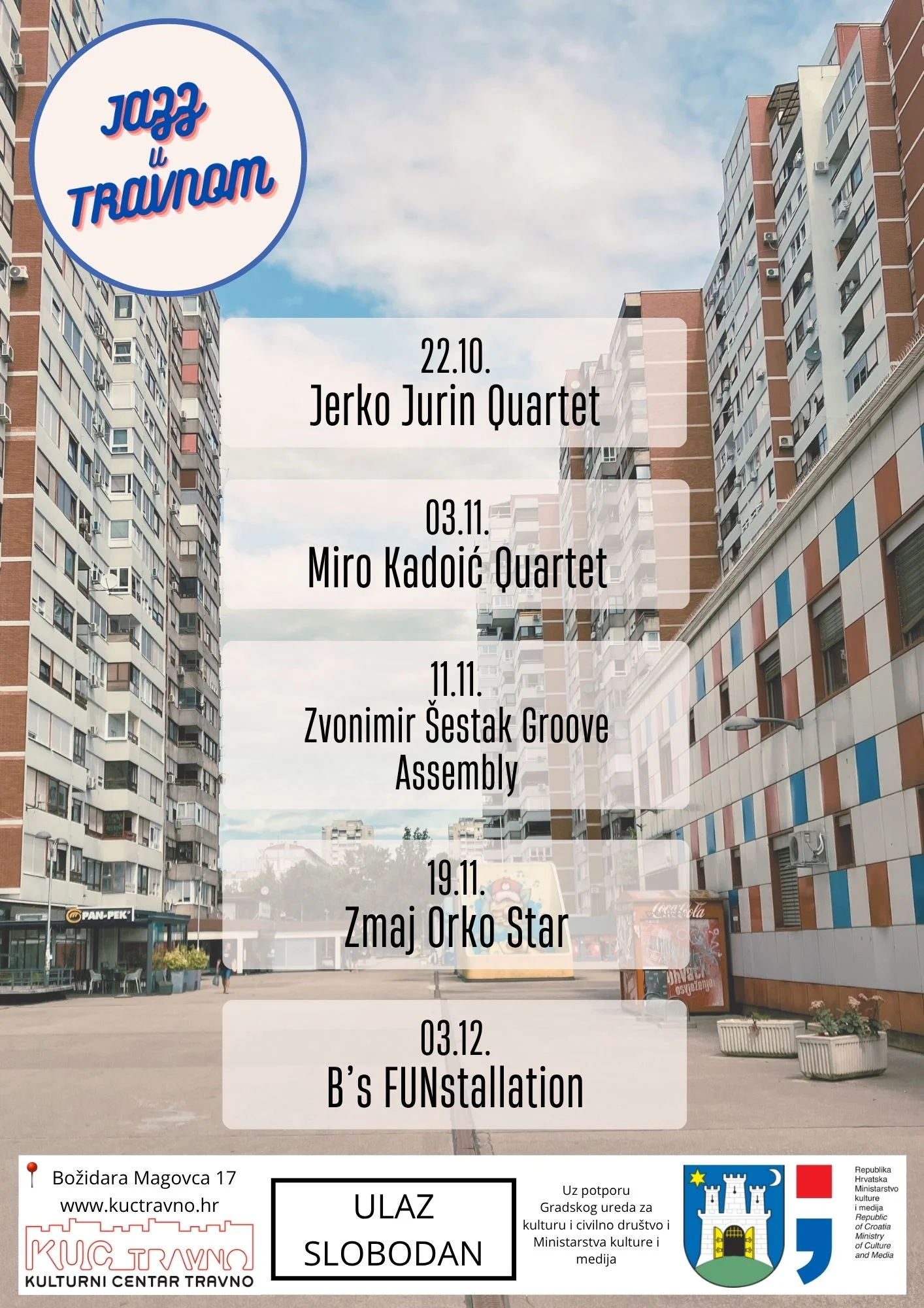Jazz u Travnom - Jerko Jurin Quartet