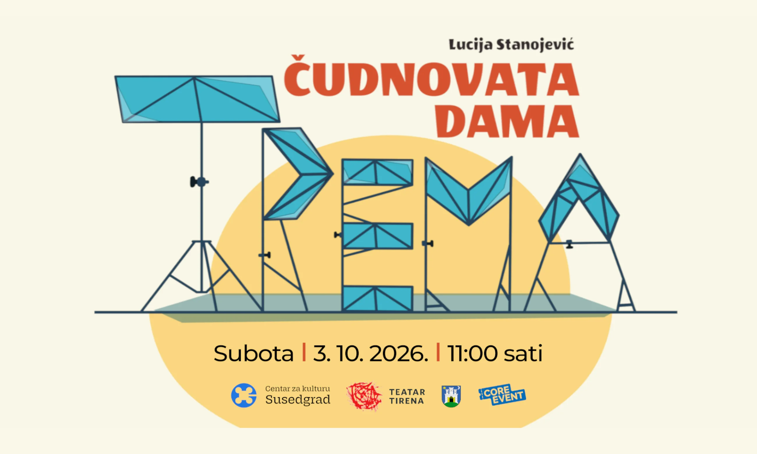 Kazališna predstava za djecu / Čudnovata dama Trema 