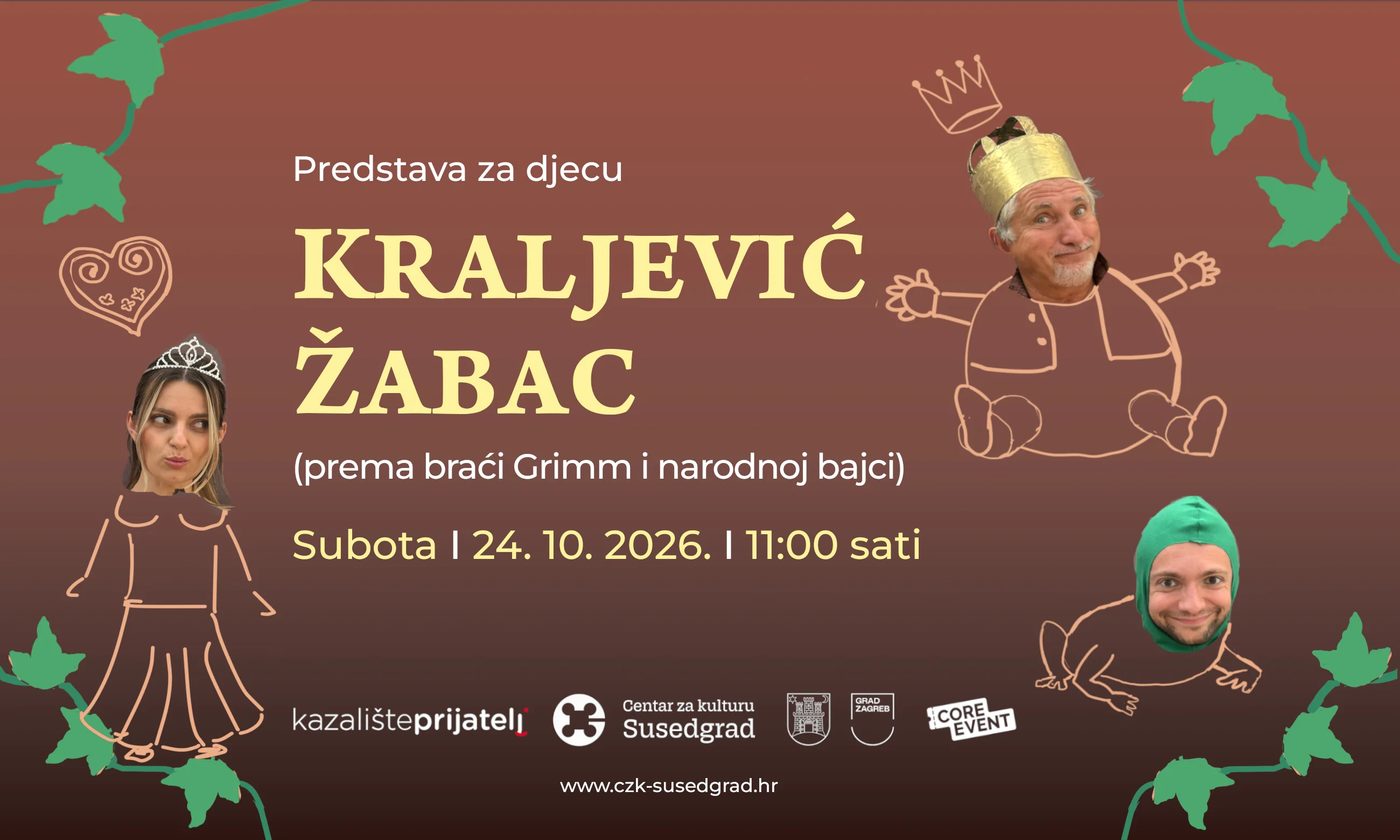  Kazališna predstava za djecu: Kraljević Žabac