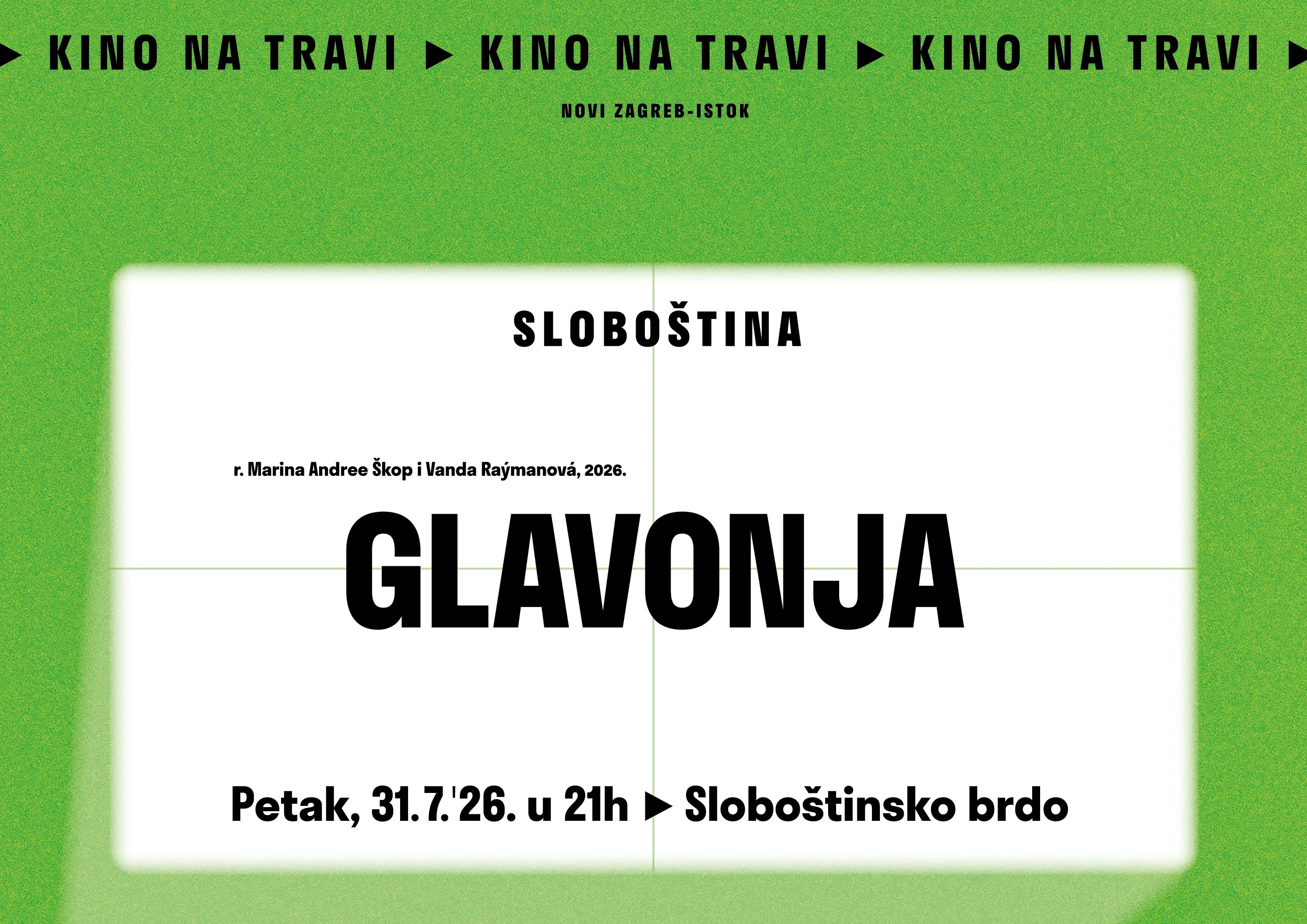 KINO NA TRAVI U SLOBOŠTINI: Glavonja (2026.)