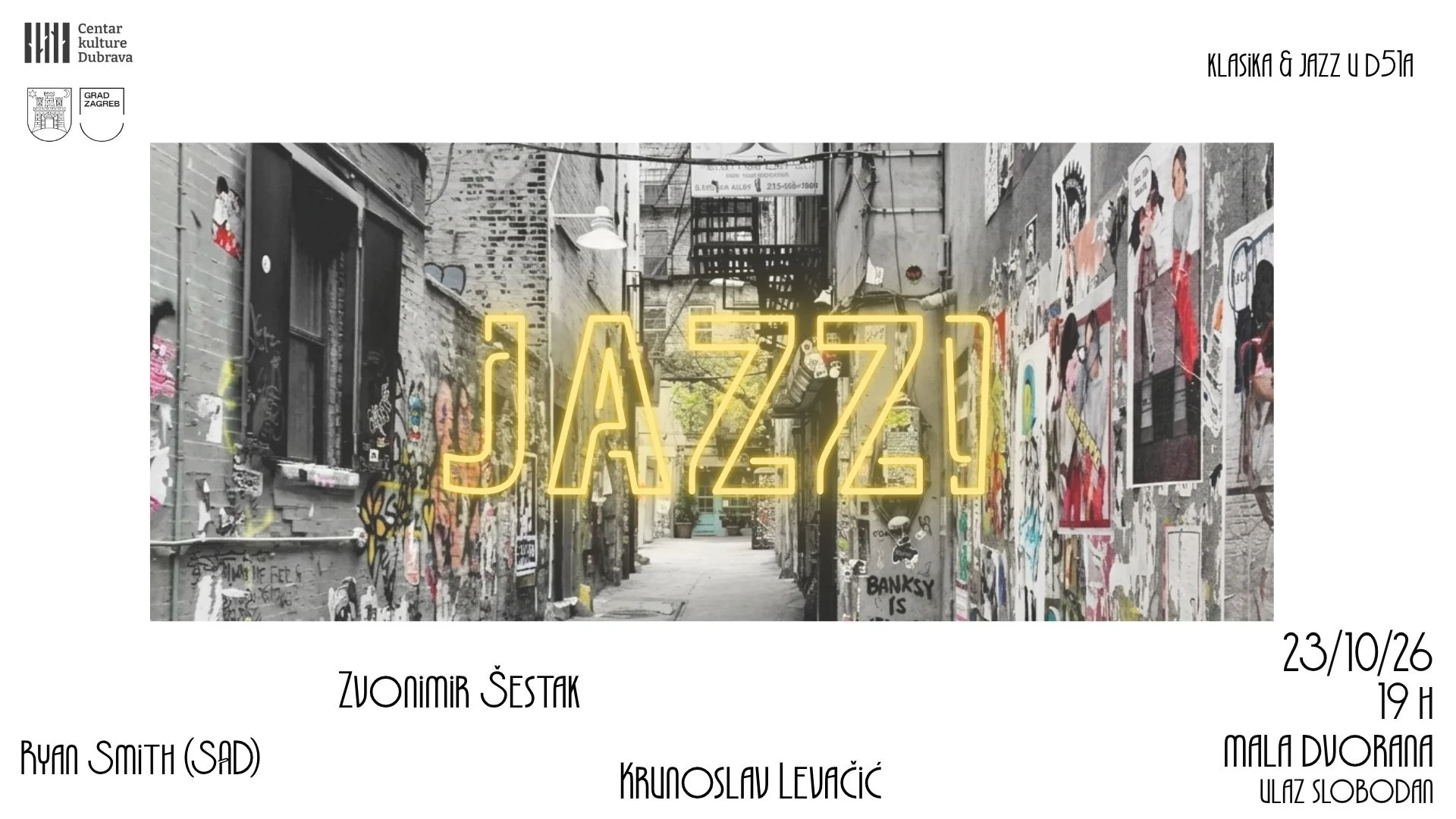 Klasika & jazz u D51a: JAZZ!