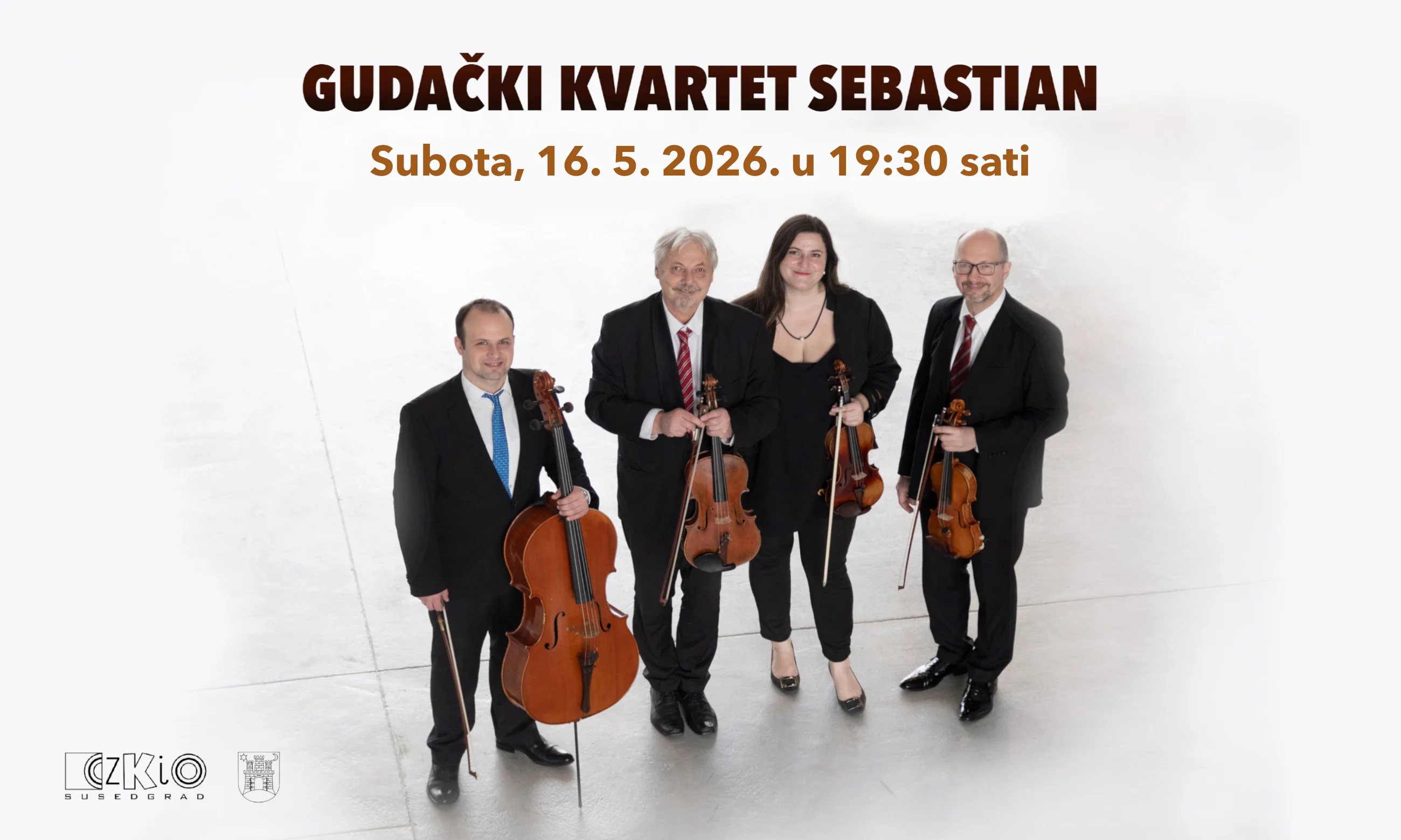 Koncert: Gudački kvartet Sebastian