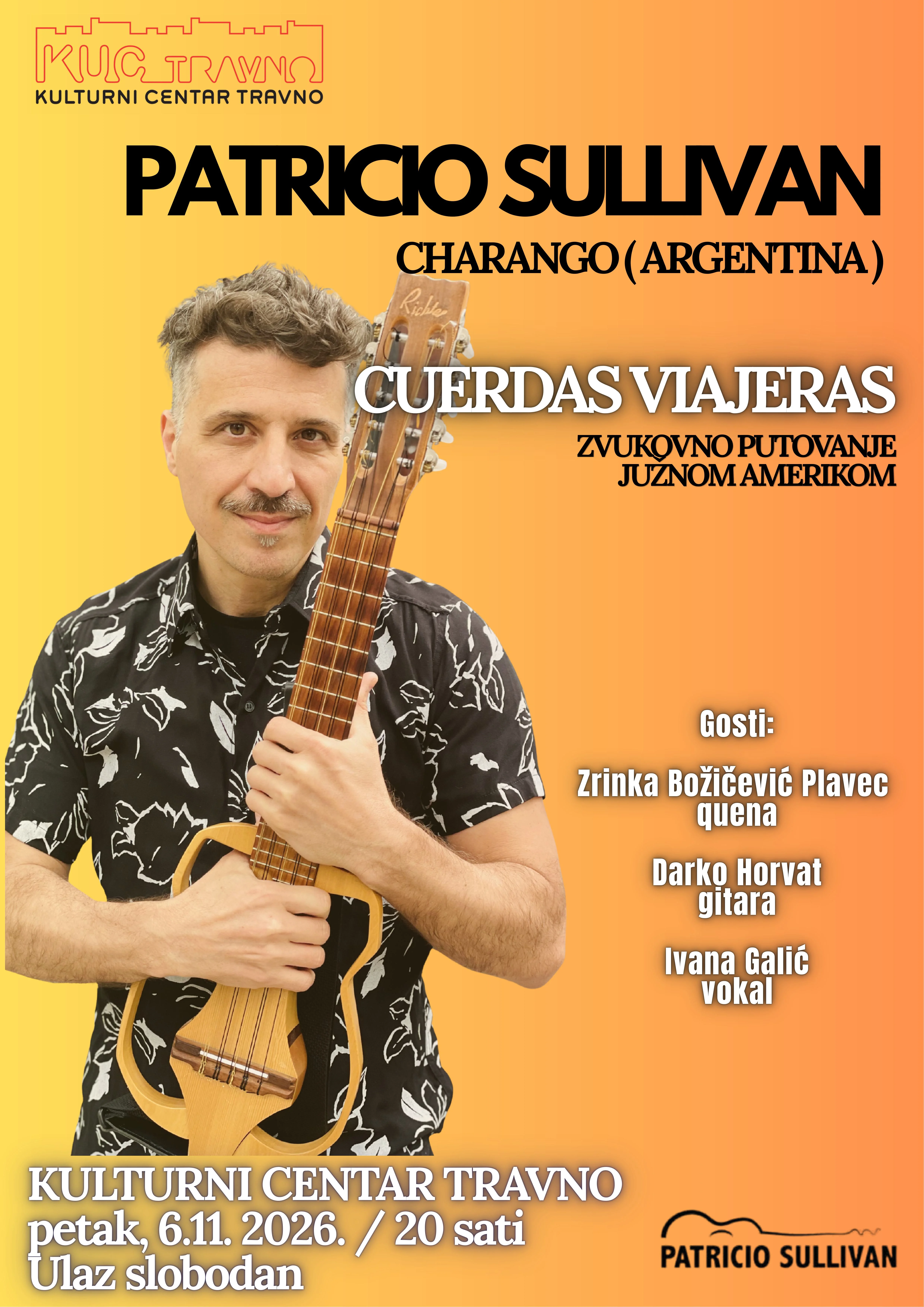 Koncert PATRICIO SULLIVAN