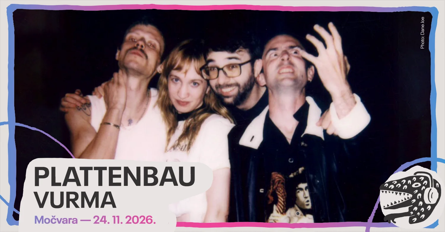 Post-punk gig: Plattenbau, Vurma