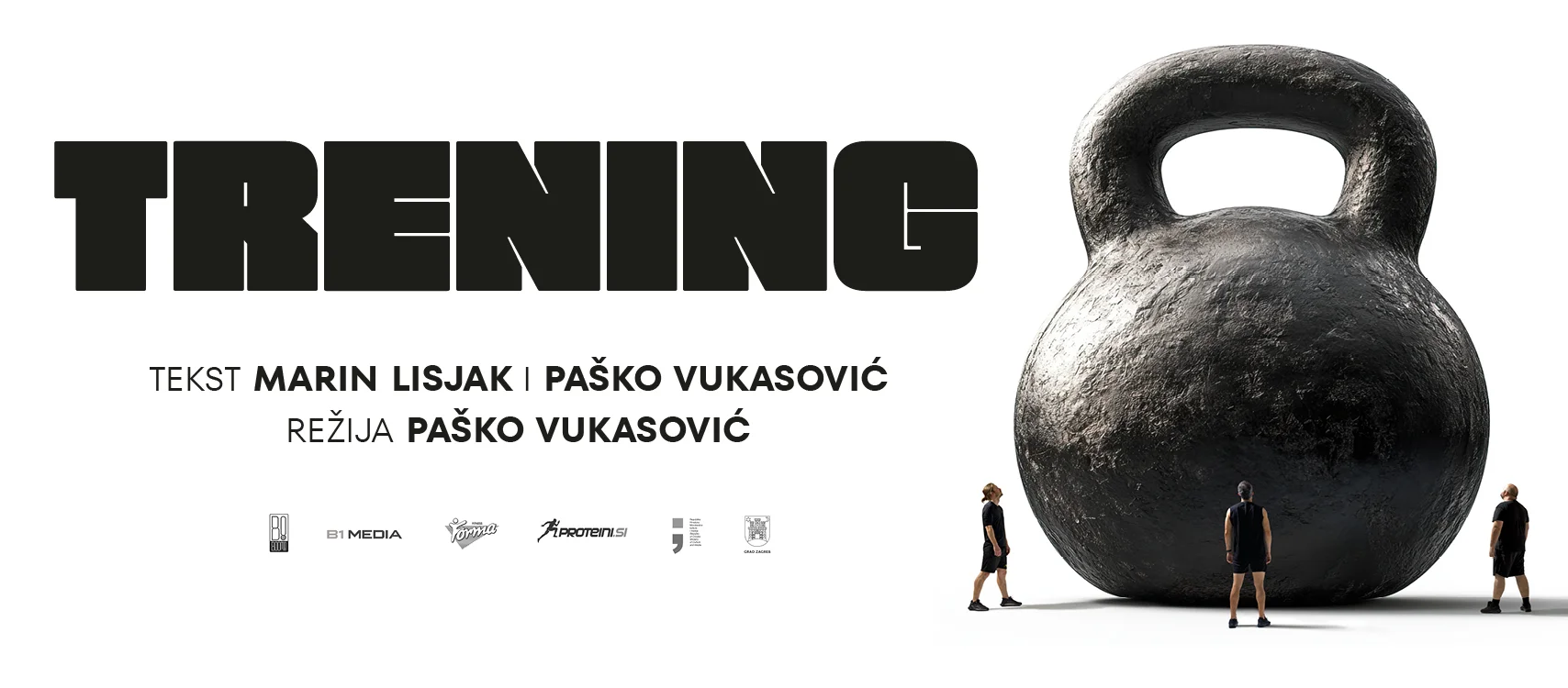 "Trening" - predstava u teretani
