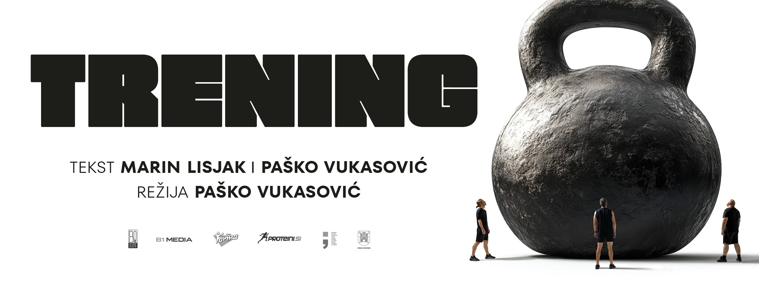 "Trening" - predstava u teretani