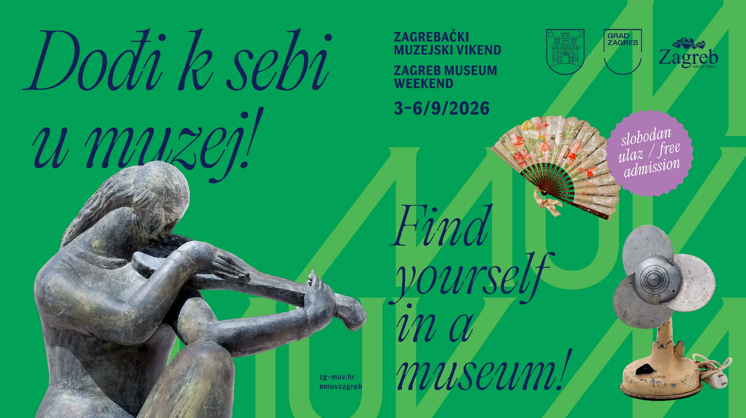 Zagrebački muzejski vikend - MUV 2026. 