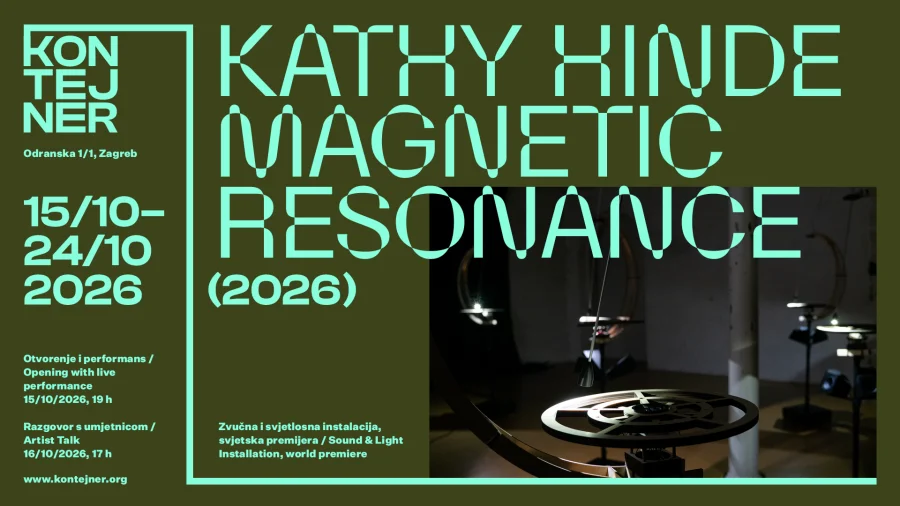 Zvučna i svjetlosna instalacija "Magnetic Resonance" Kathy Hinde (UK)